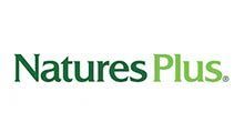 The natures plus logo is green and white on a white background.