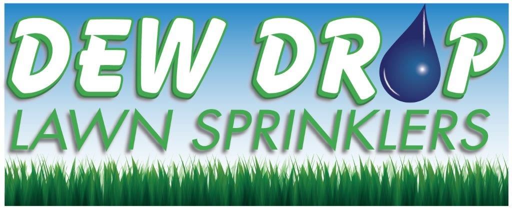 Dew Drop Lawn Sprinklers - Logo