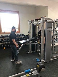 fitness equipment moving