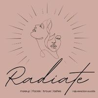 Radiate | Esthetics & Event Makeup + Hair logo