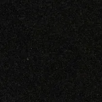 Close-up of black felt texture, showing a dense, matte surface.