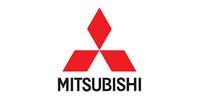 Mitsubishi logo with three red diamonds.