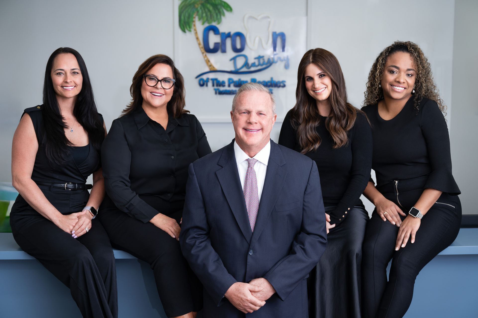 team photo of Crown Dentistry of the Palm Beaches