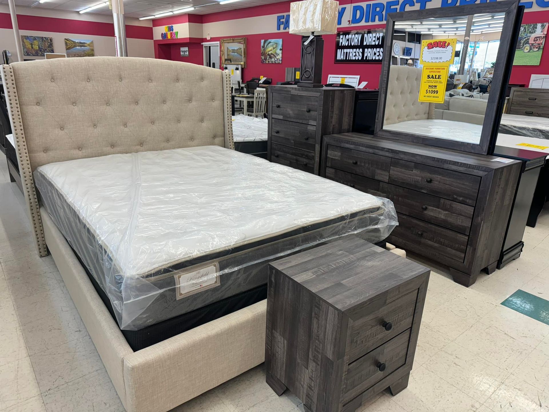 Quality mattress and furniture