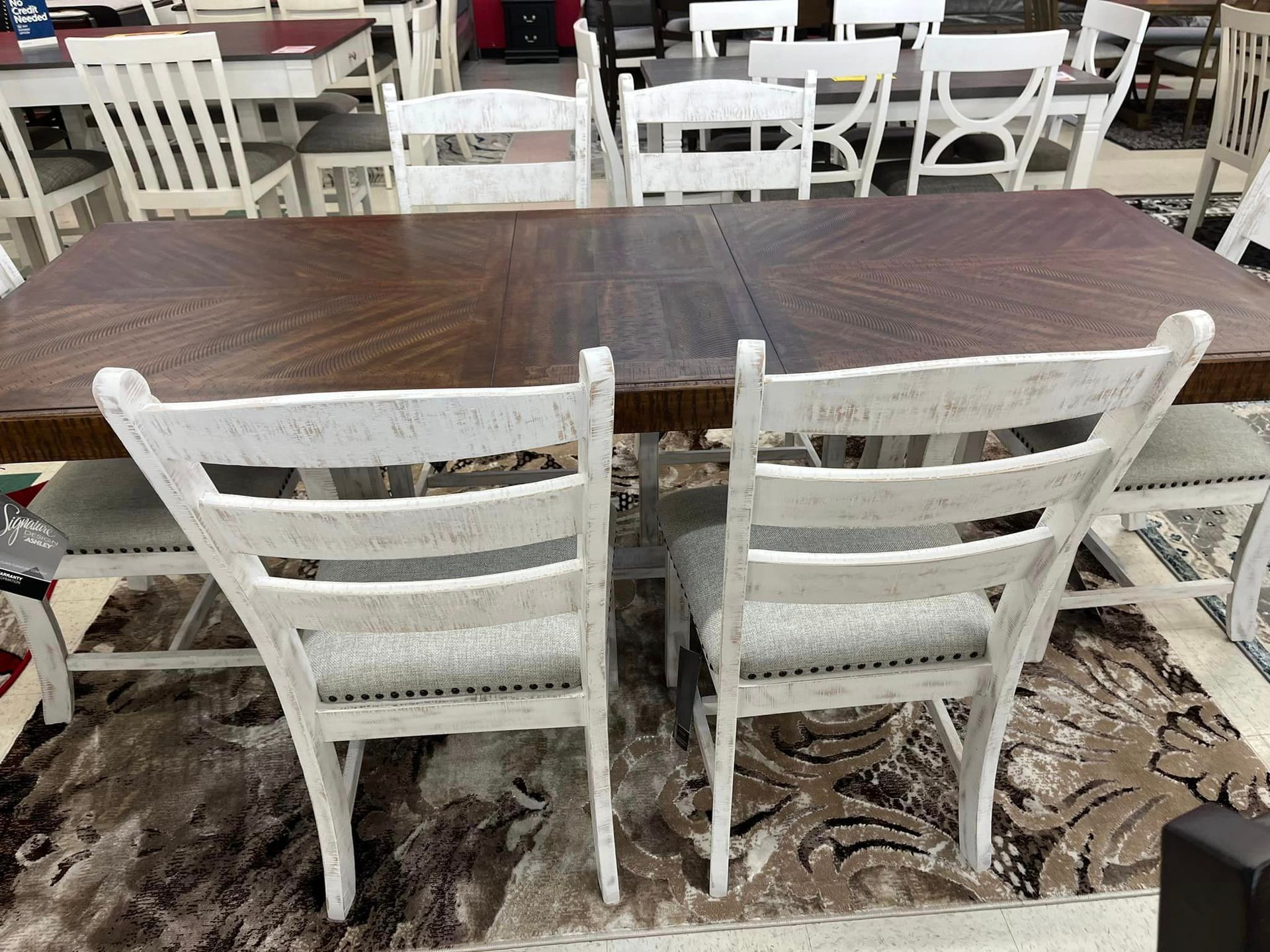 Table and chairs