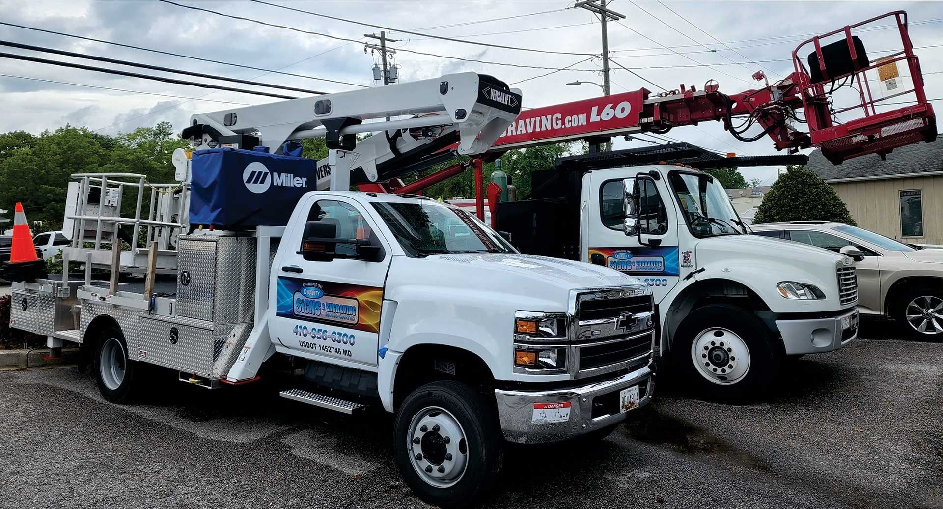 bucket trucks