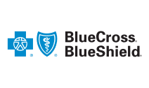 A blue cross blue shield logo with a medical cross and shield.