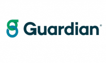 The guardian logo is blue and green on a white background.