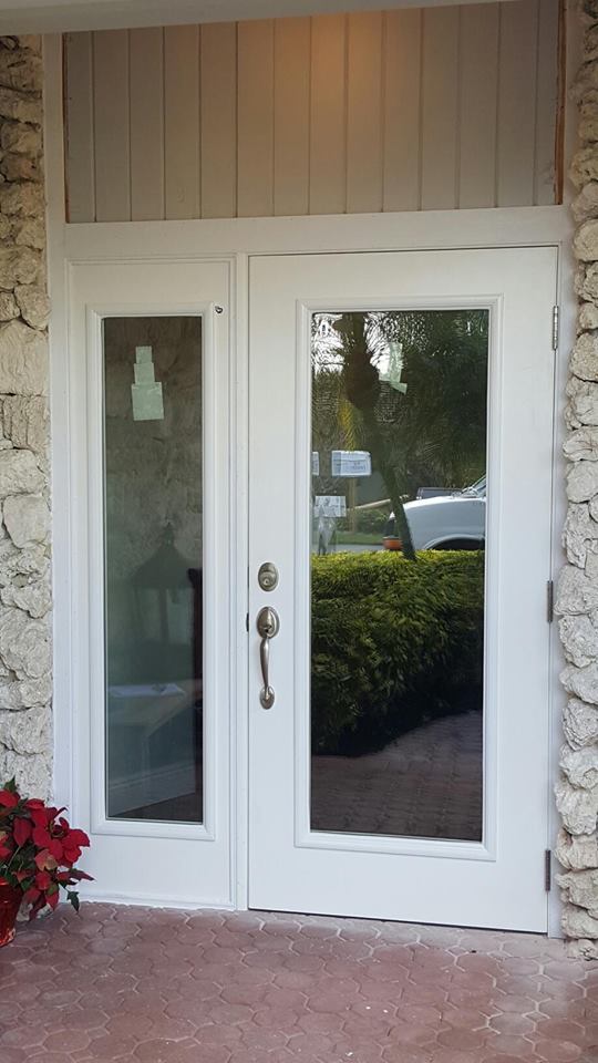 French doors & sidelite