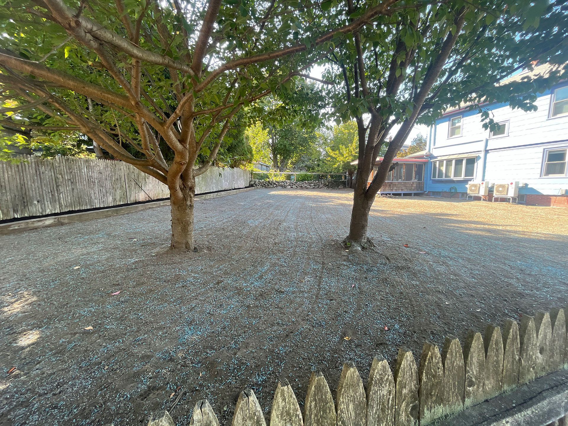 Landscape leveling service in Rhode Island