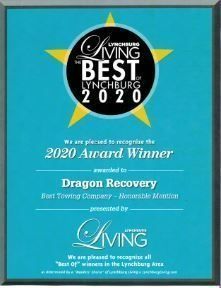 Lynchburg Living Best 2020 Award