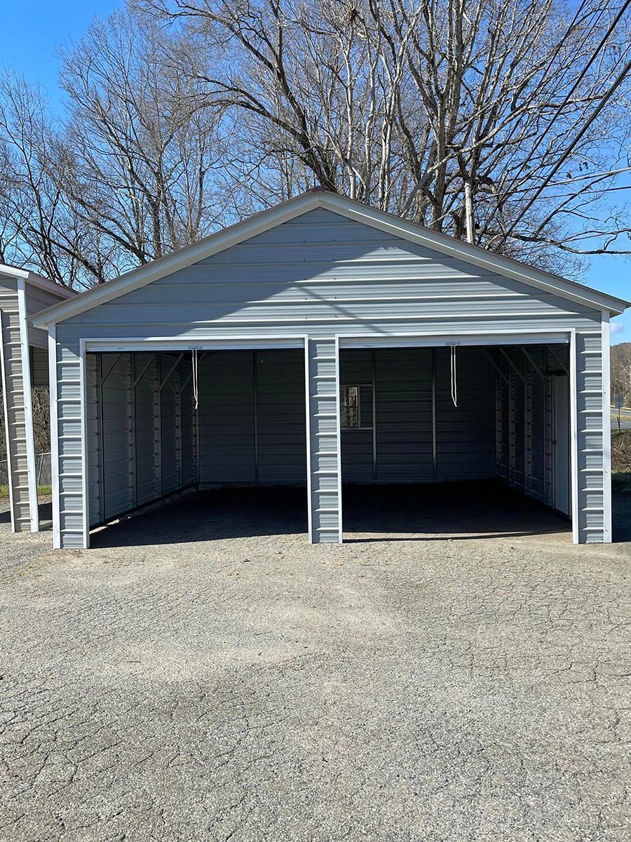 Metal garage