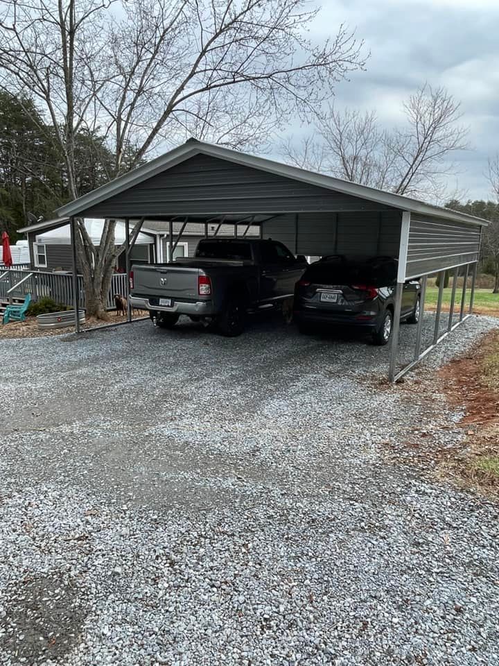 Metal carport