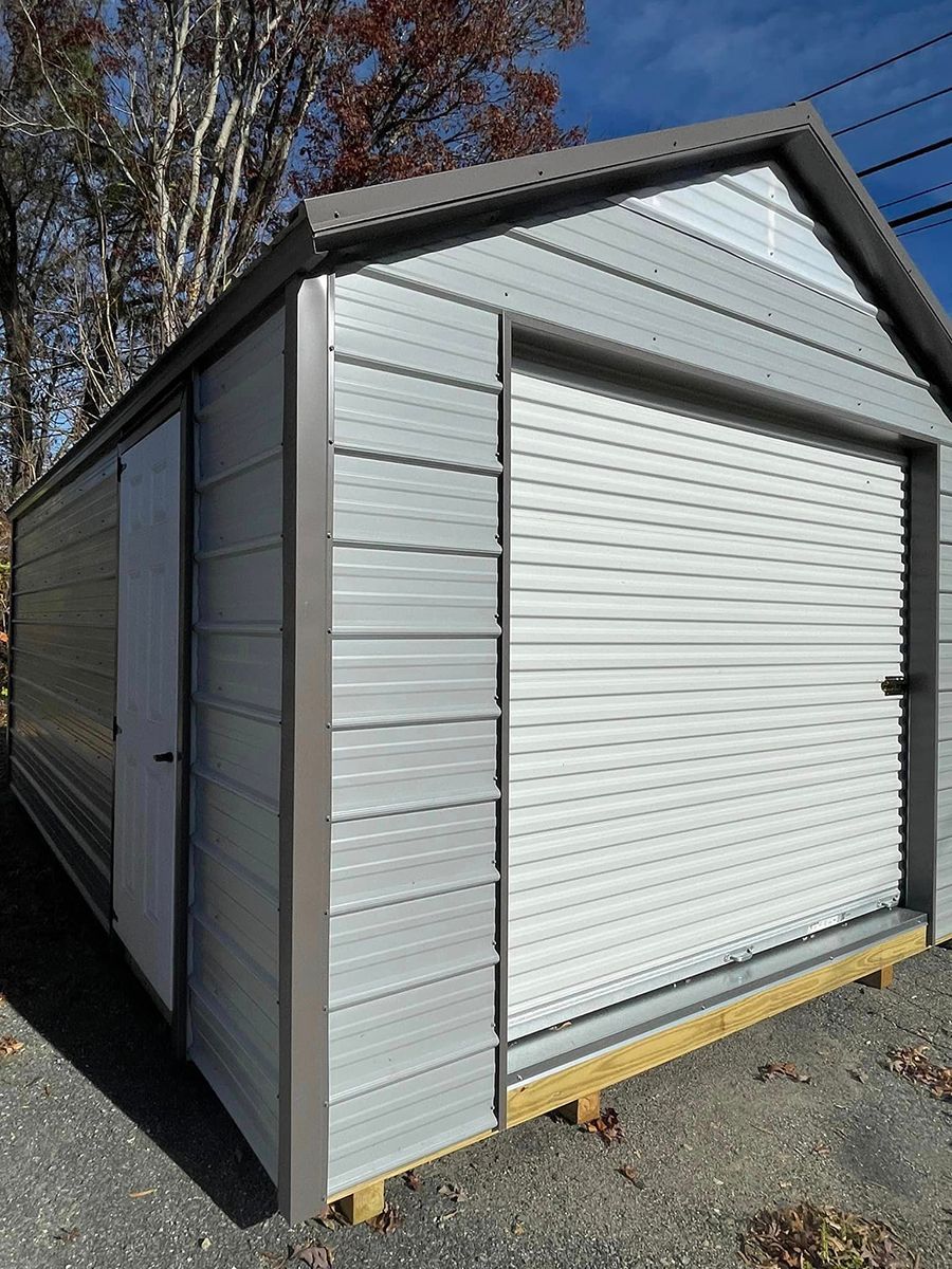 Metal shed