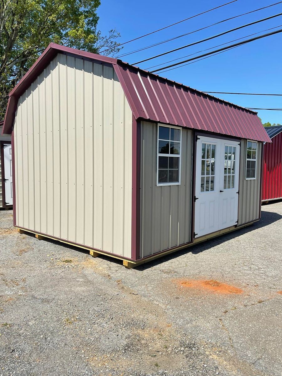 Metal shed