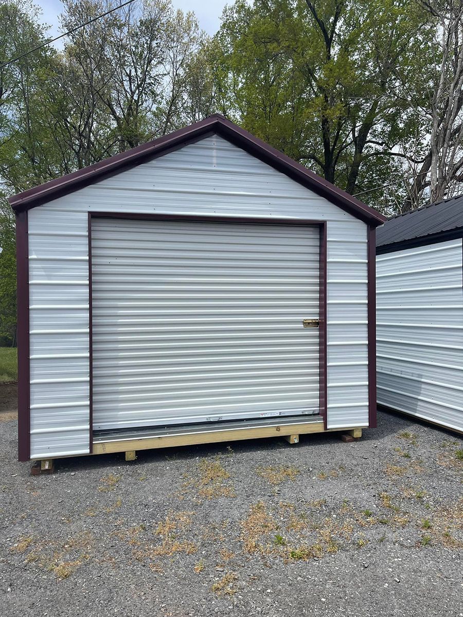 Metal shed