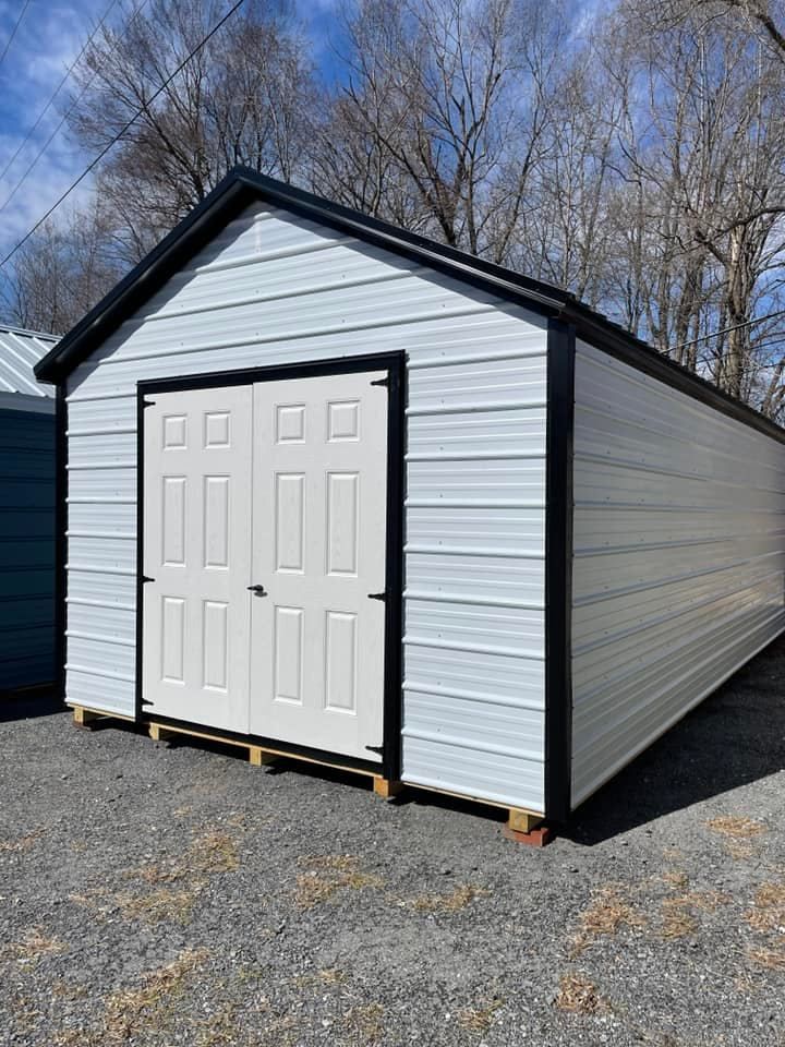 Metal shed