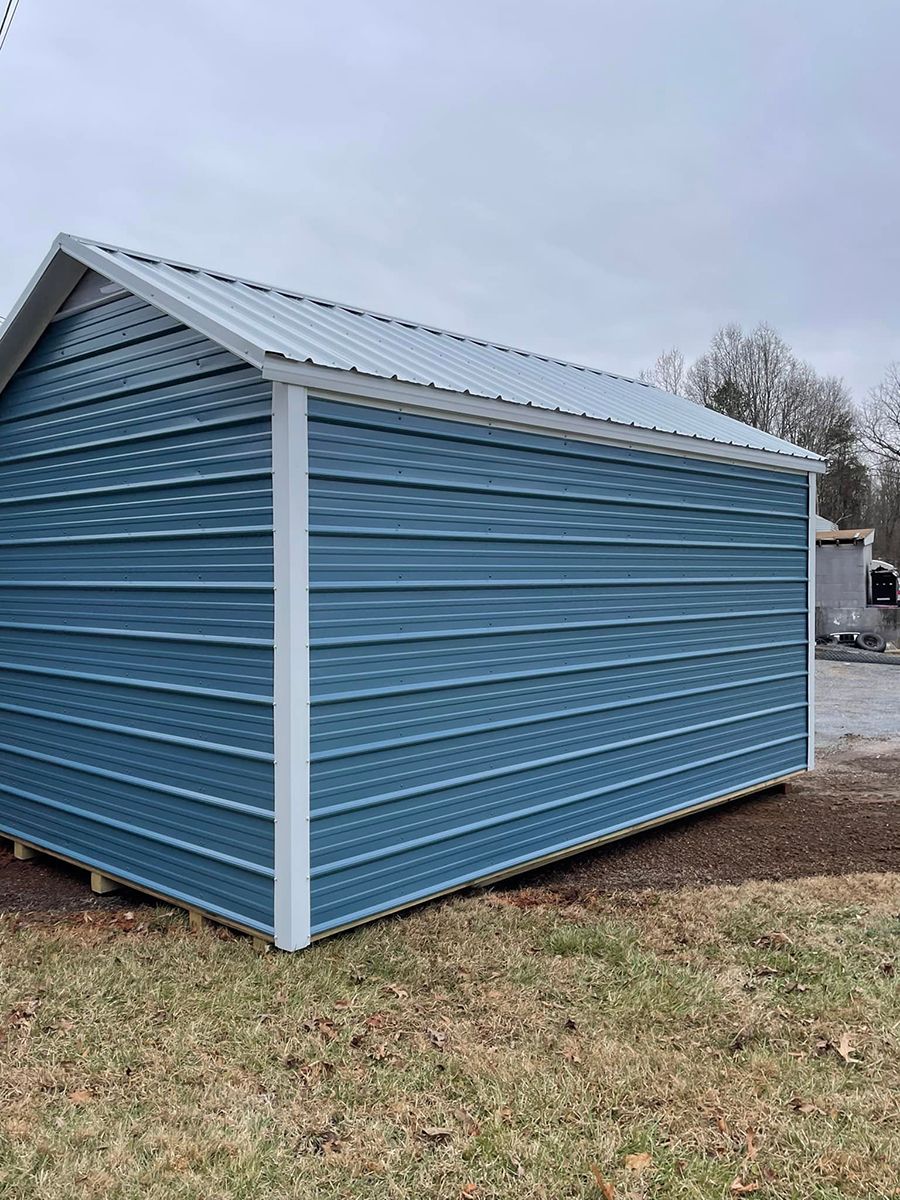 Metal shed