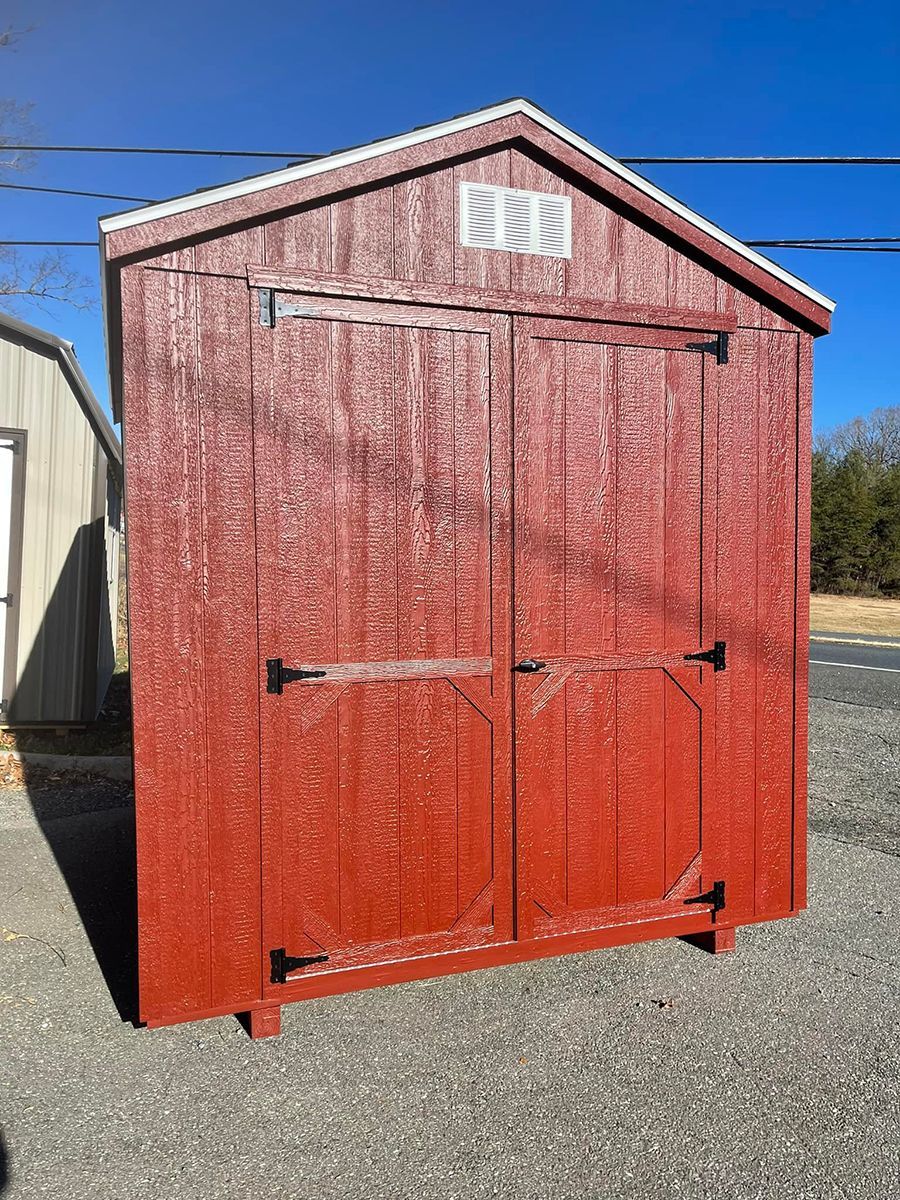 Wooden shed