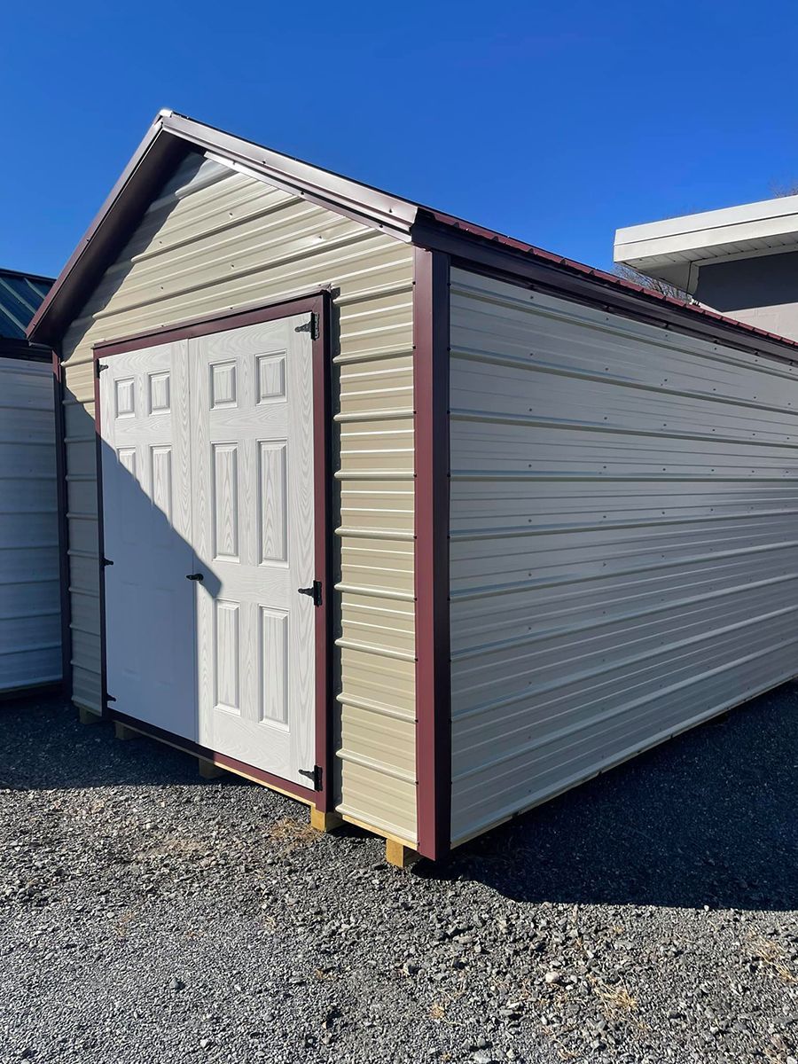 Metal shed