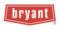 Bryant logo in white on a red shield-shaped banner