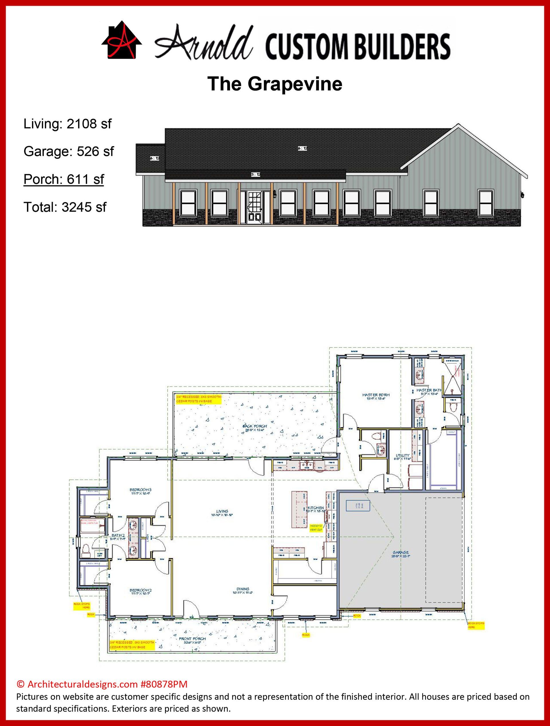 The Grapevine Floor Plan