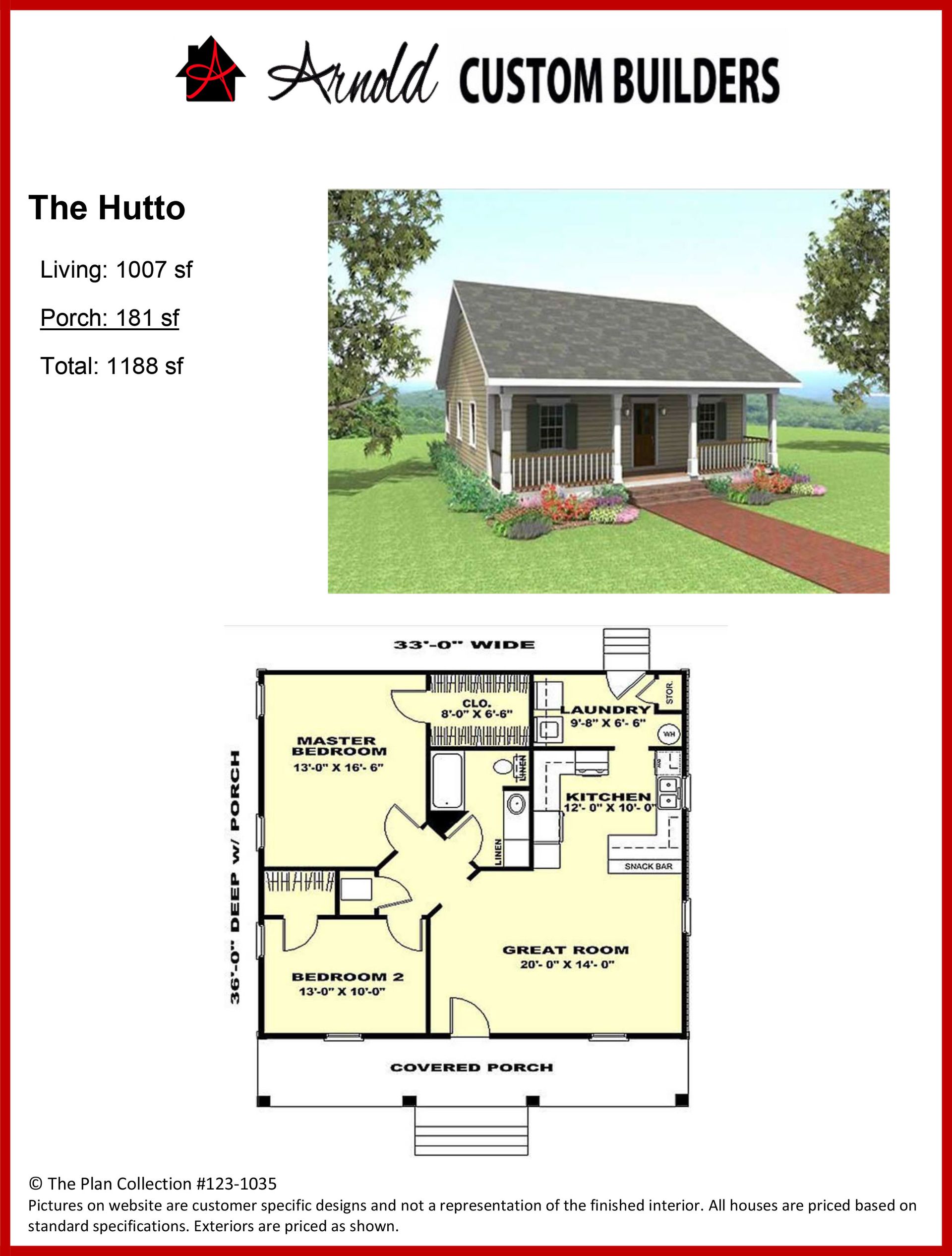The Hutto Floor Plan