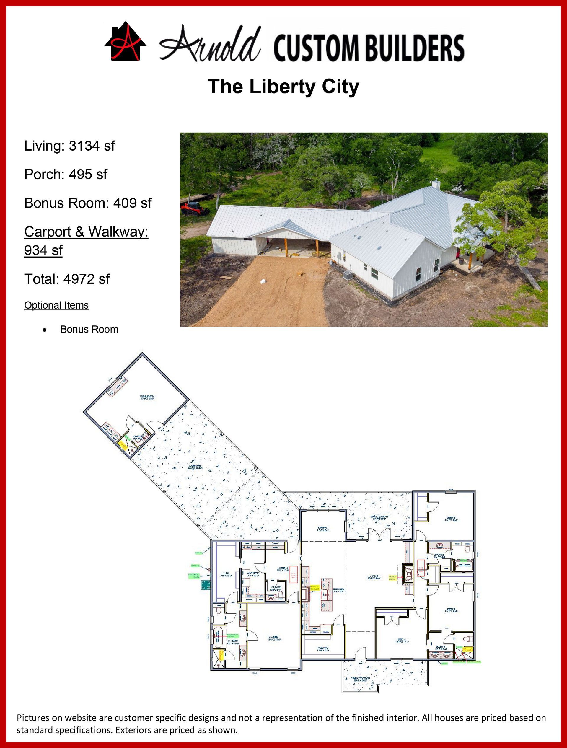 The Liberty City Floor Plan