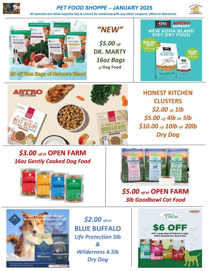 Pet Food Shoppe Ltd promotions