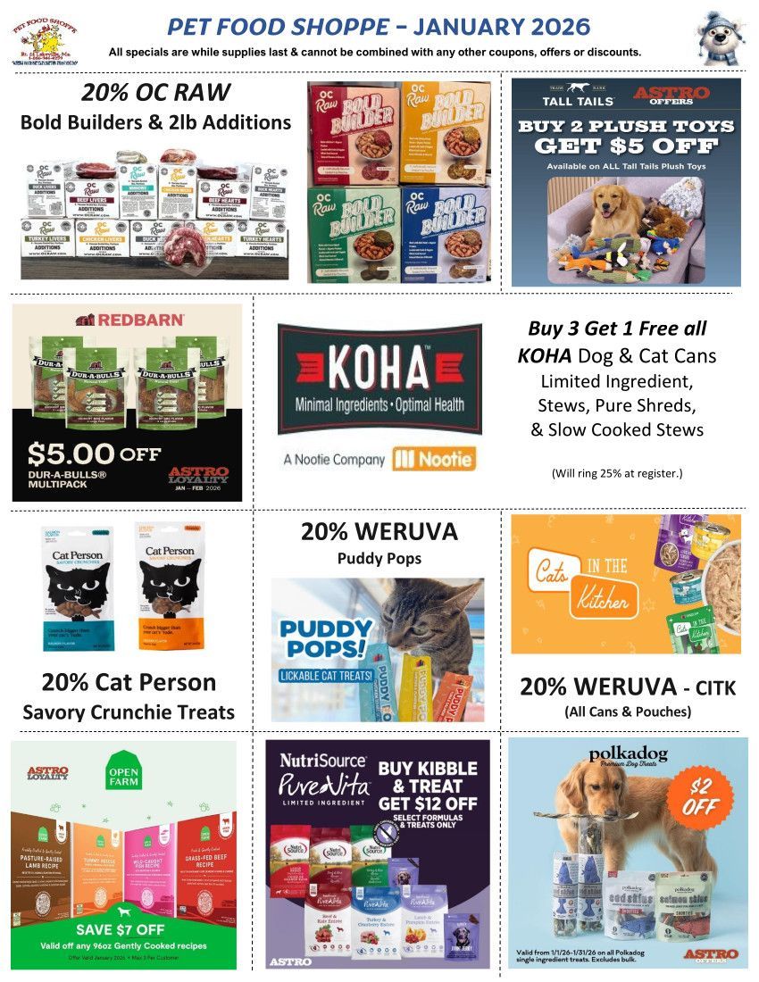 Pet Food Shoppe Ltd promotions