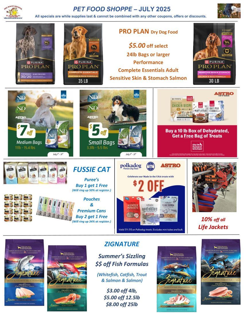 Pet Food Shoppe Ltd promotions
