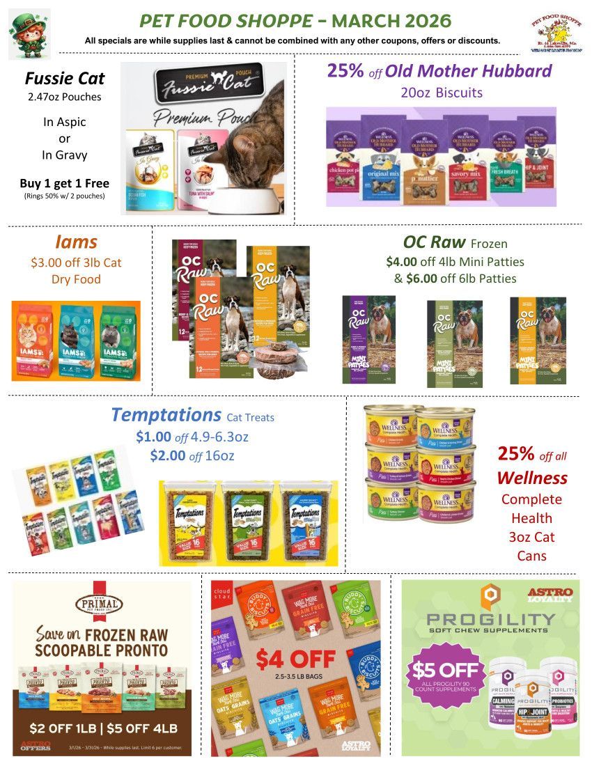 Pet Food Shoppe Ltd promotions