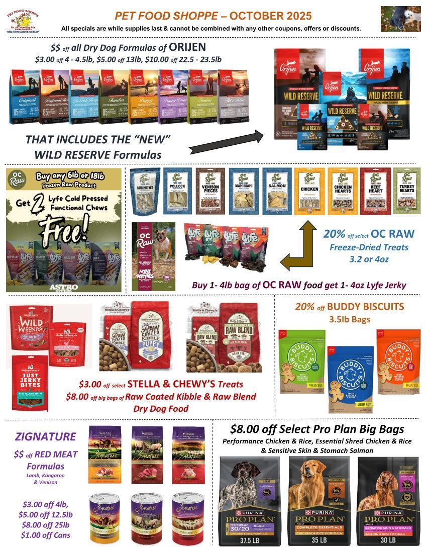 Pet Food Shoppe Ltd promotions