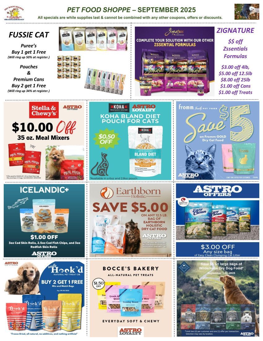 Pet Food Shoppe Ltd promotions