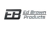The logo for ed brown products is on a white background.