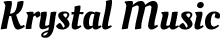 Krystal Music - logo