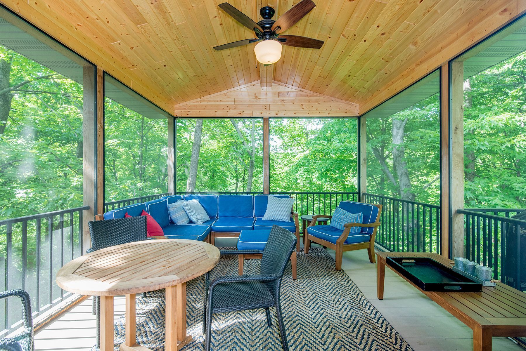 Screened porch