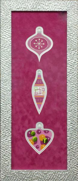 Collage mat with shape conforming openings
