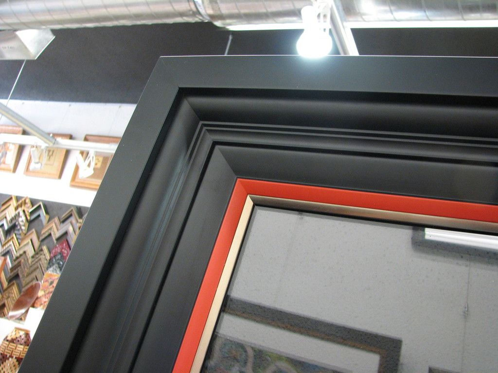 Stacked frames with fillet detail