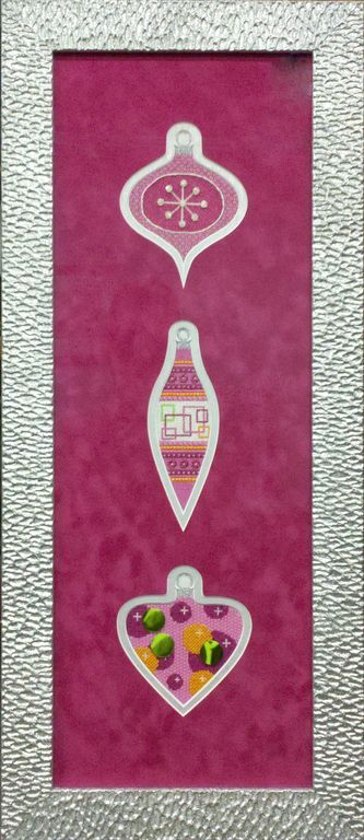 Needlepoint art frame