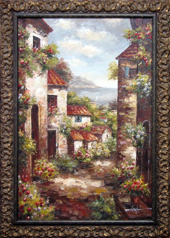 Oil paintings art framed
