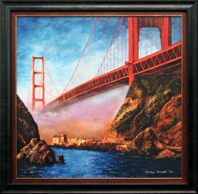 Original artwork framed