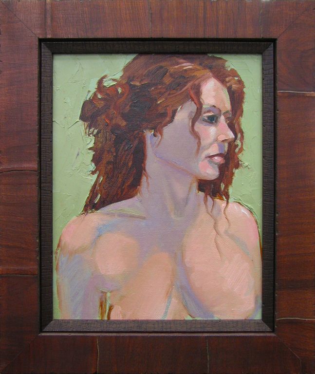 Original artwork framed