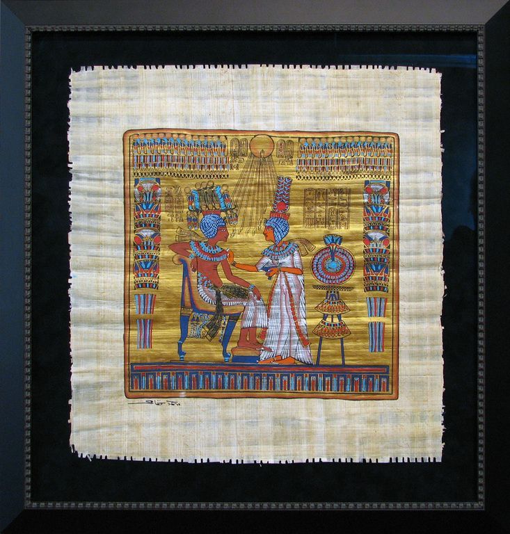 Original artwork framed