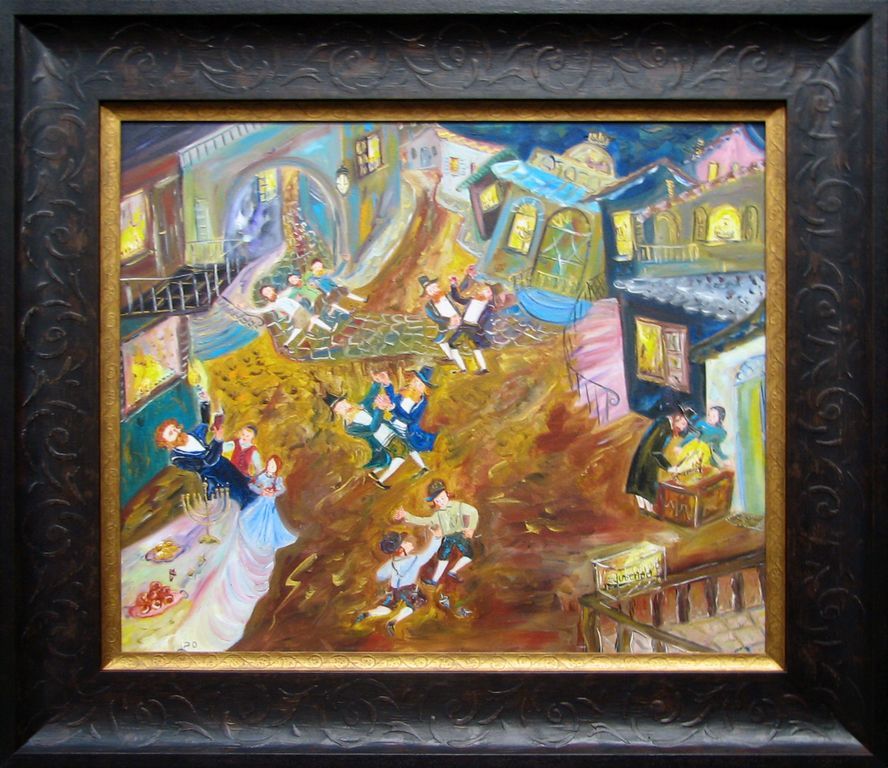 Original artwork framed