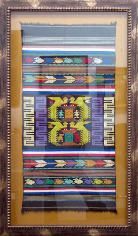 Original artwork framed