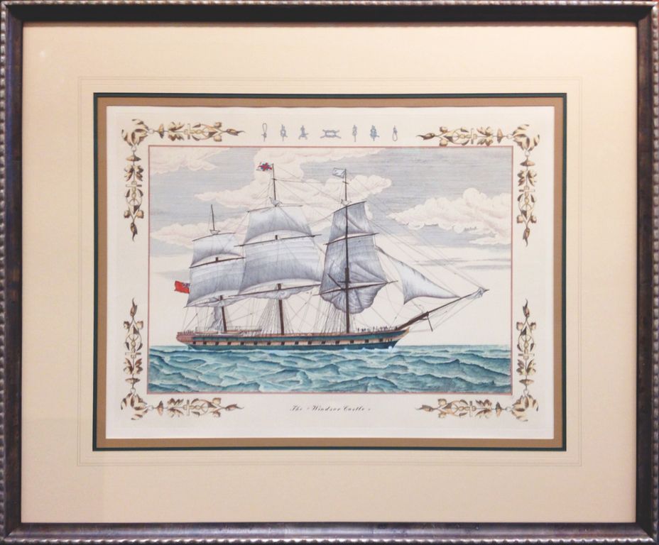 Original artwork framed