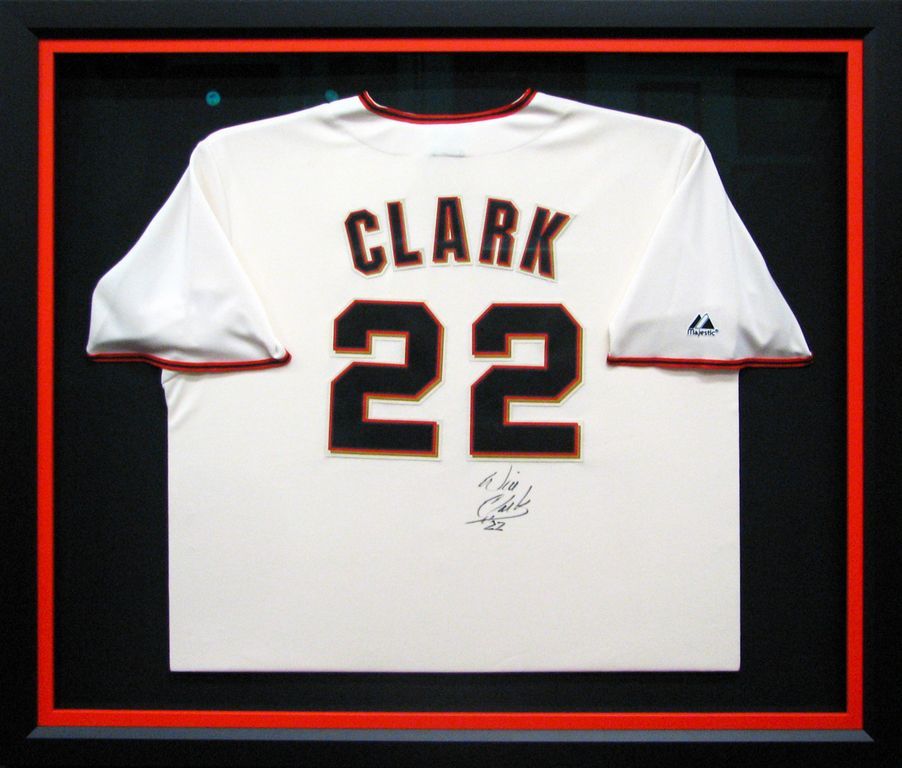 Framed Baseball Jersey