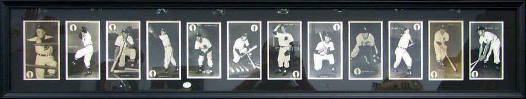 Vintage Baseball Team Frame with collage mat