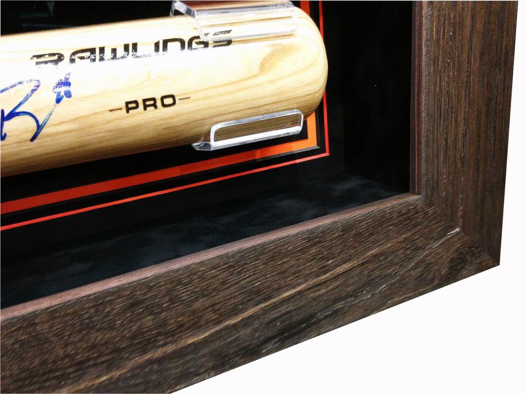 Framed Baseball Bat